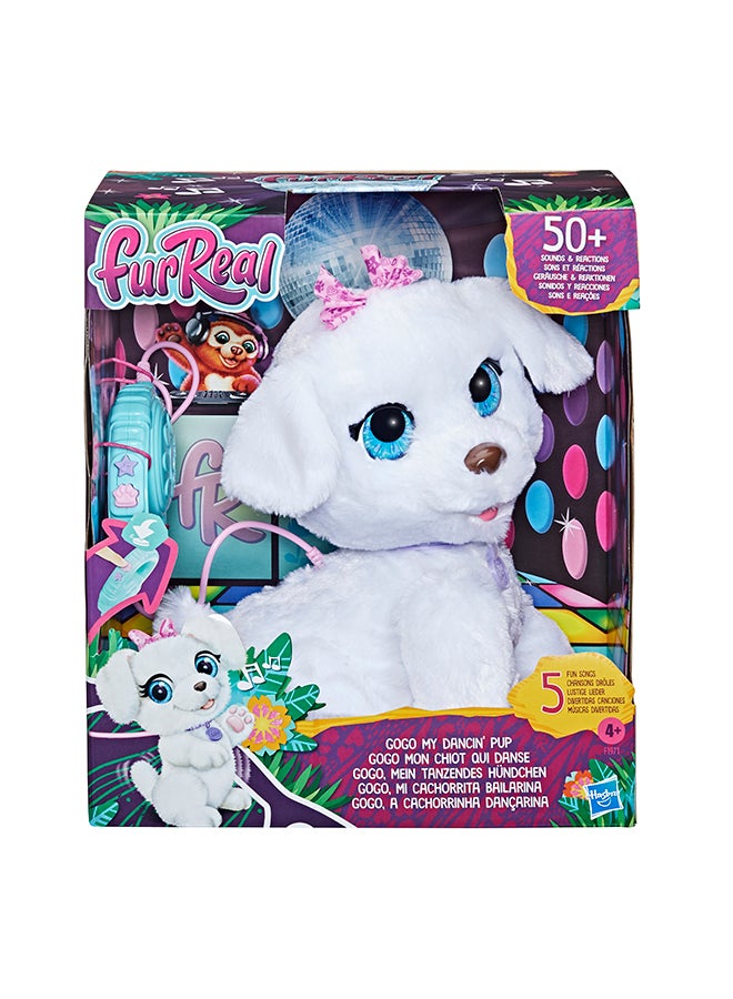 Furreal Gogo My Dancin Pup Interactive Toy, Electronic Pet, Dancing Toy, 50+ Sounds And Reactions, 5 Different Songs, Ages 4 And Up