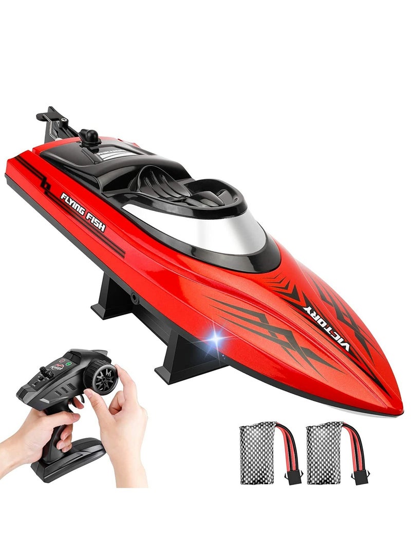 Hj811 Fast Speed RC Boat 20+MPH Electric Racing Boat Hobby RTR Adults Kids Outdoor Toy