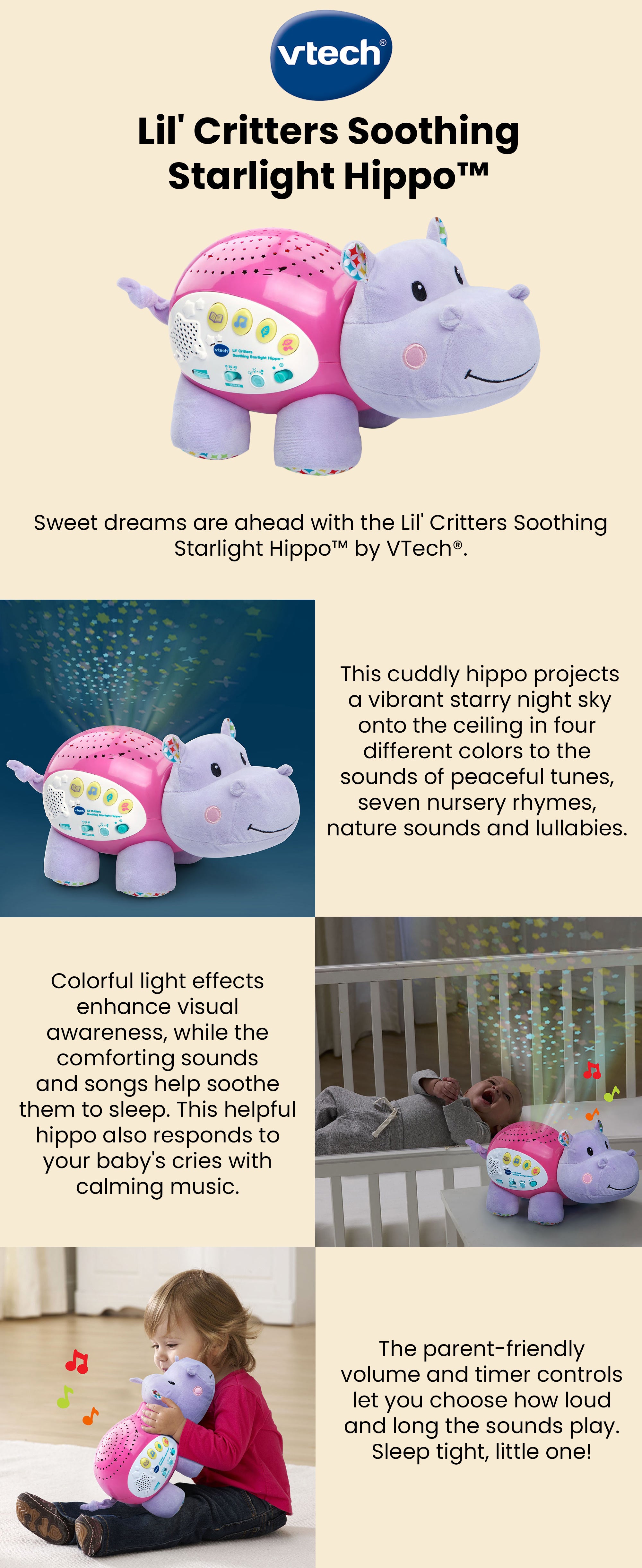 Soothing Starlight Hippo