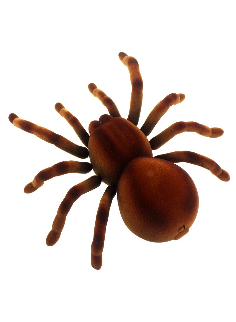 Spider Remote Control Animal Large Size Realistic Tarantula Toys Vehicle Car Electric Kids Brown