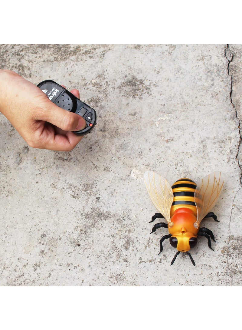 Honey Bee Infrared Remote Control Car Vehicle Electric Animal Realistic Insect Gift