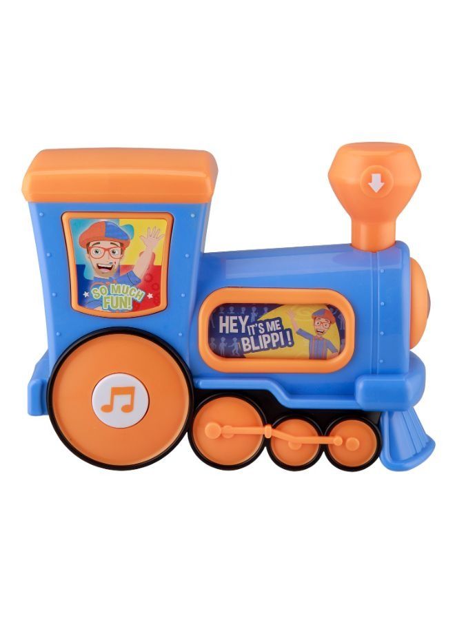 KIDdesigns Blippi Train Musical Toy for Kids - Multicolour