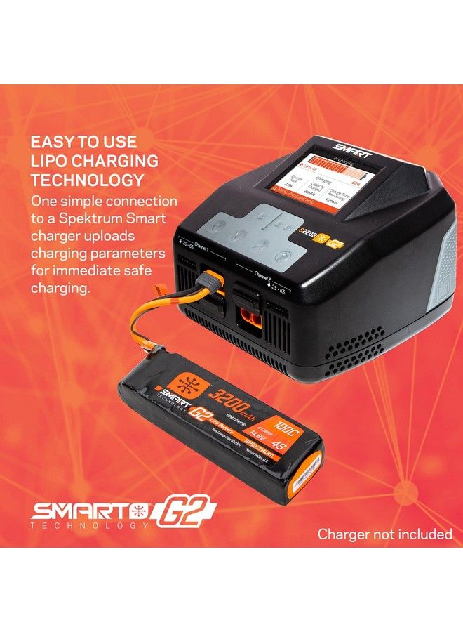 14.8V 2200Mah 4S 50C Smart Lipo G2: Ic3 Spmx224S50