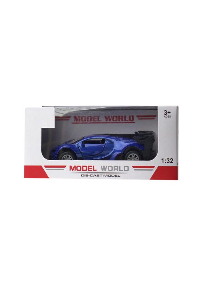 Bugatti Sports Car Die Cast Model 1:32