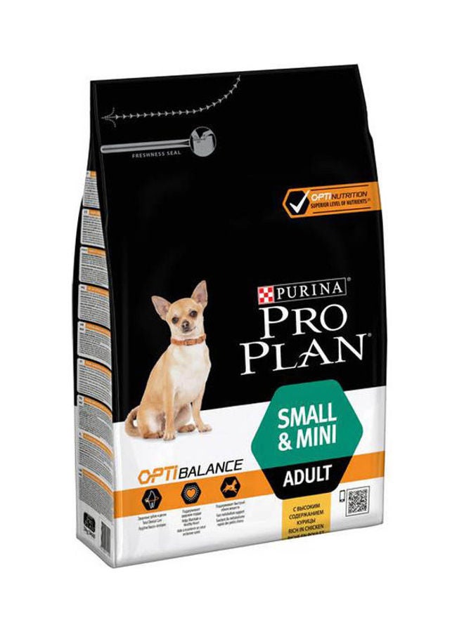 Pro Plan Small & Mini Adult With Optibalance, Rich In Chicken Dry Dog Food Orange 3kg