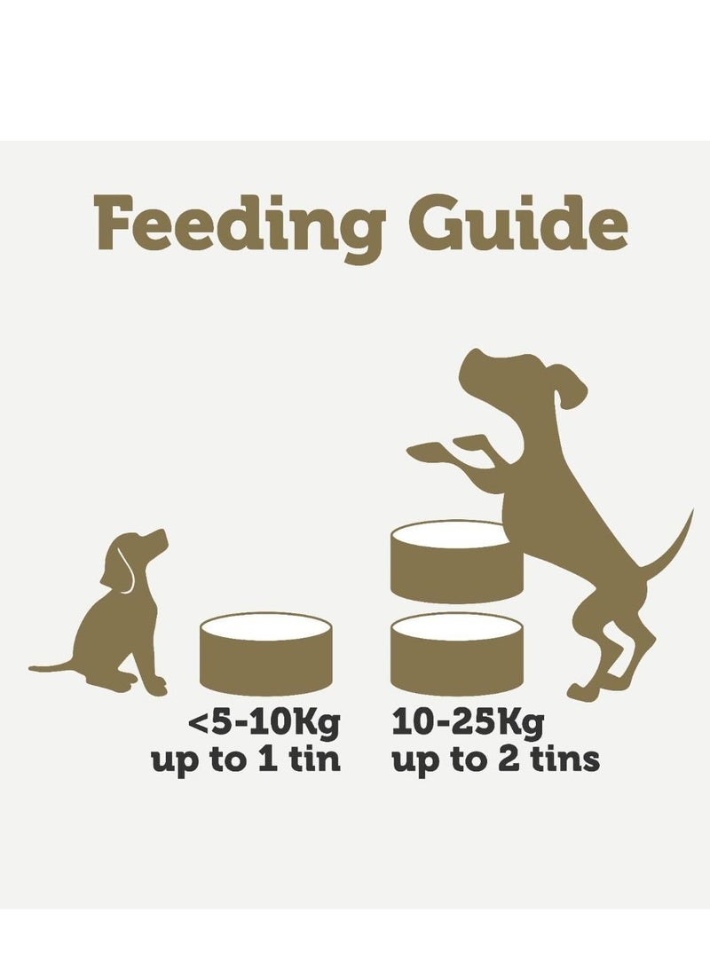 5Pc Taste Topper Broth Chicken With Beef Mix With Dry Food Dog Tin 156g