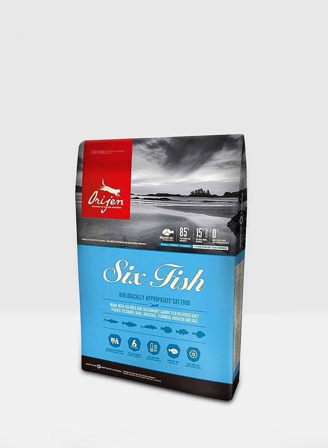 Six Fish Cat Dry Food 1.8kg