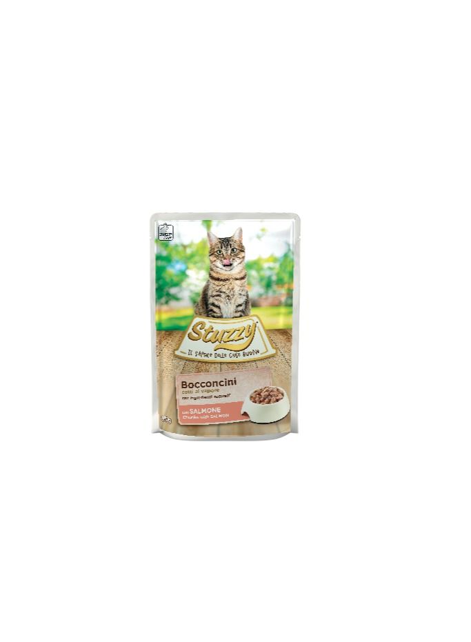 Chunks With Salmon Cat Wet Food