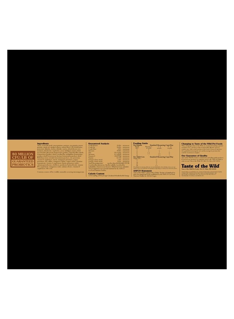 Canyon River Feline Recipe 6.3KG