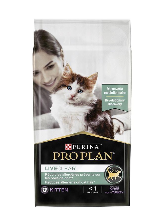 Pro Plan Liveclear Turkey Kitten Food 1.4 kg