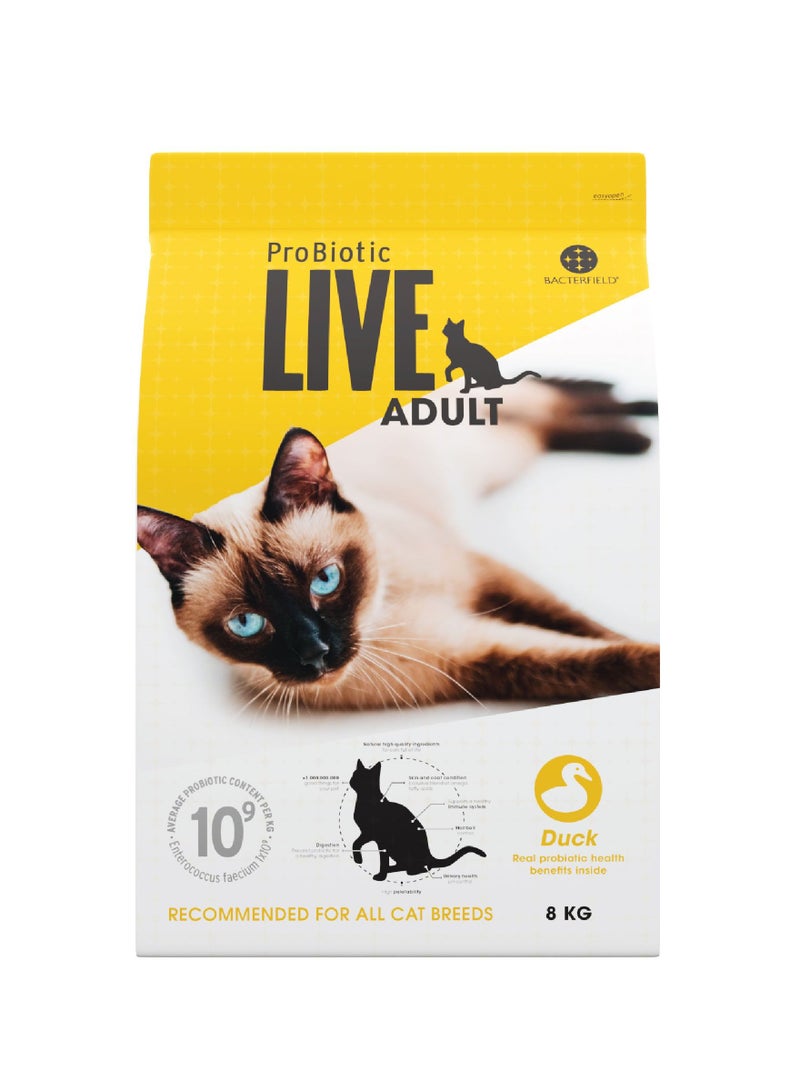 Cat Adult dry food duck