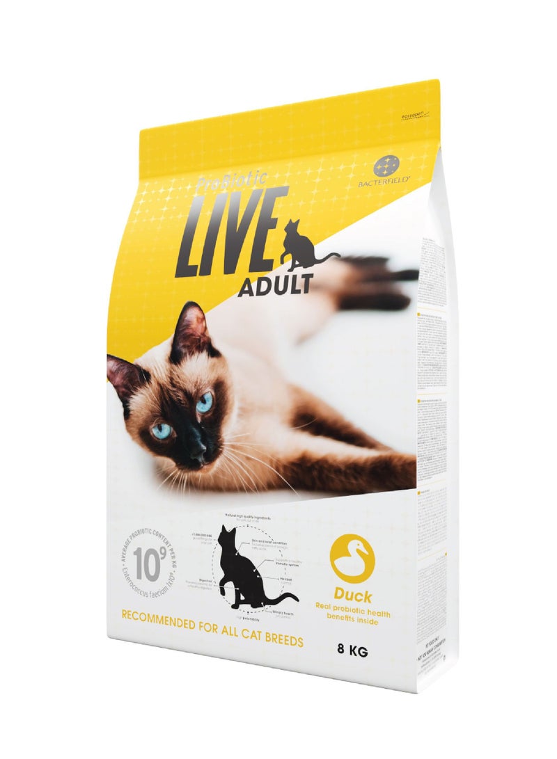 Cat Adult dry food duck