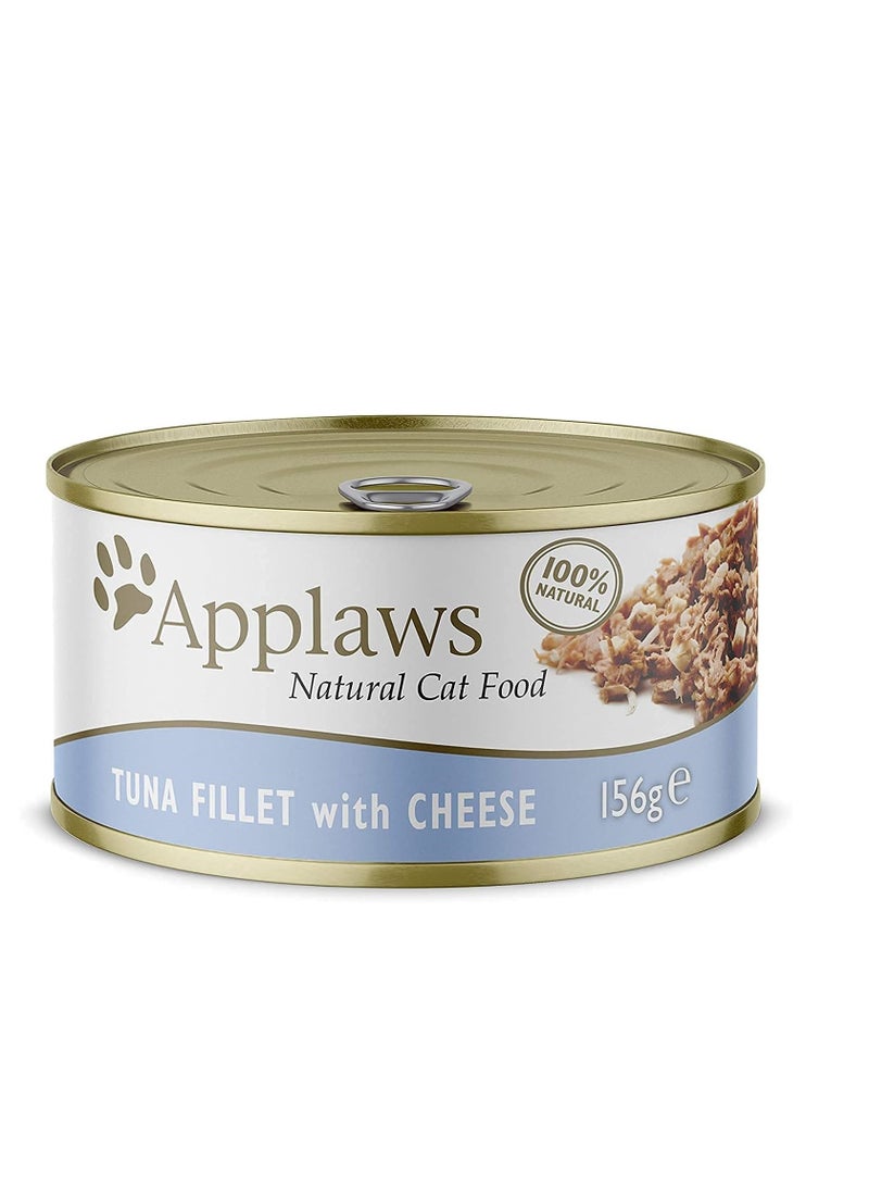 24pc Natural Tuna with Cheese Cat Wet Food 156g