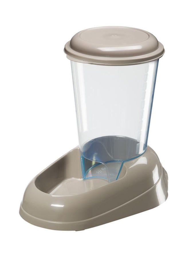 Nadir Water Dispenser Drinker For Cat Beige/Clear