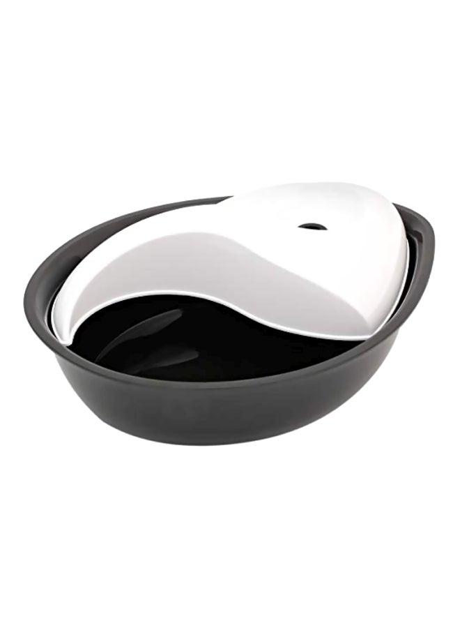Raindrop Drinking Fountain Black/White