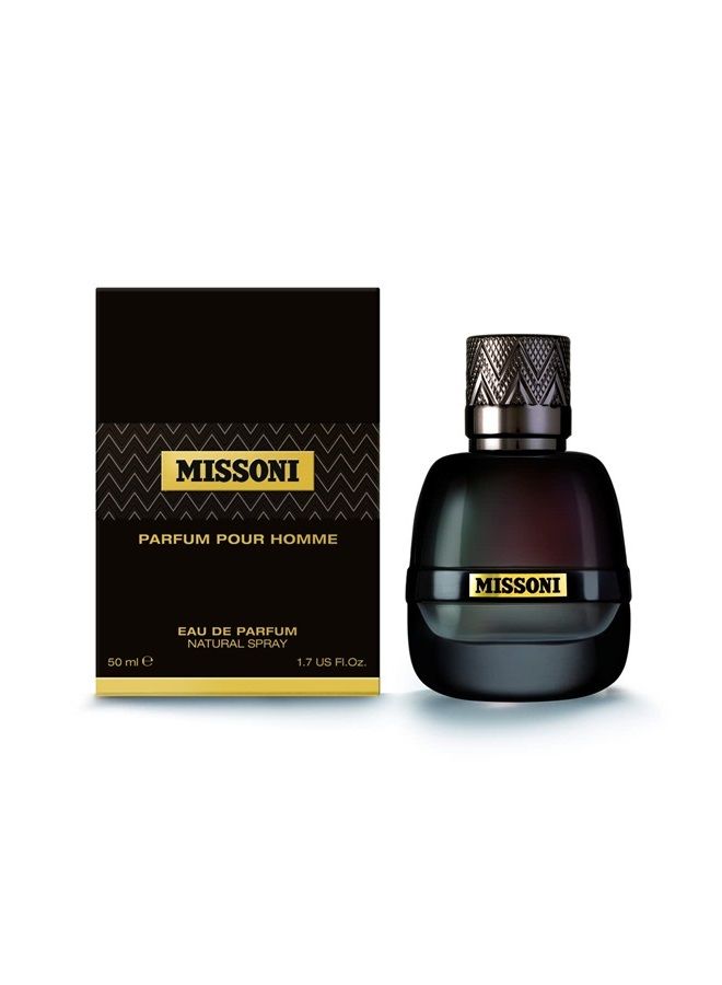 Missoni Pour Homme Men EDP Spray, 1.7 Fl Oz (Pack of 1)