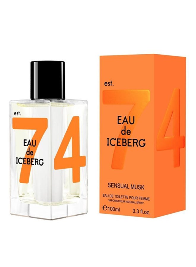 Eau De Iceberg Sensual Musk Pour Femme EDT 100ml