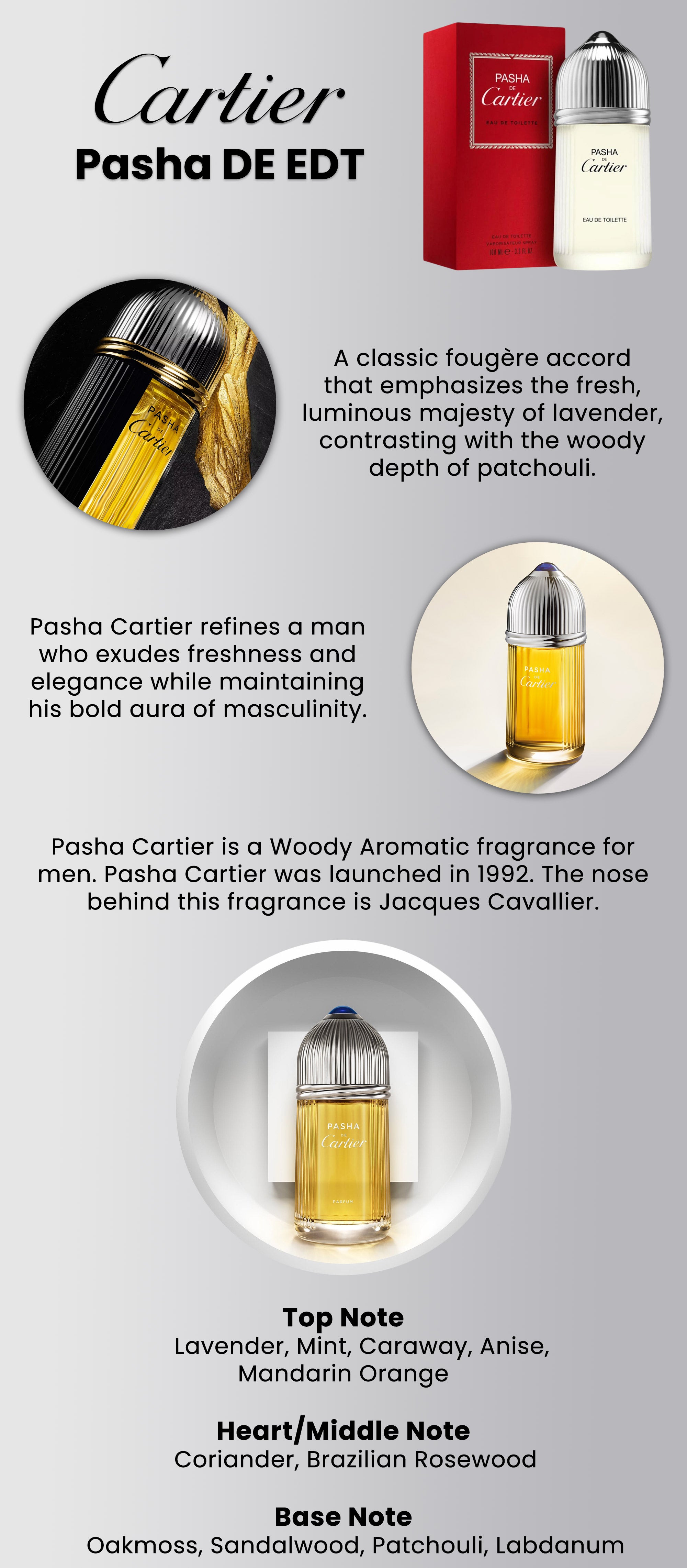 Pasha de Cartier EDT 100ml