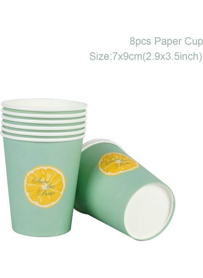 Lemon Party Tableware Set