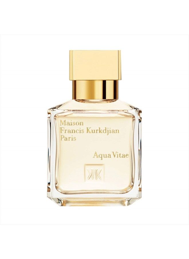 Aqua Vitae for Unisex Eau de Toilette Spray, 2.4 Ounce/ 70ml