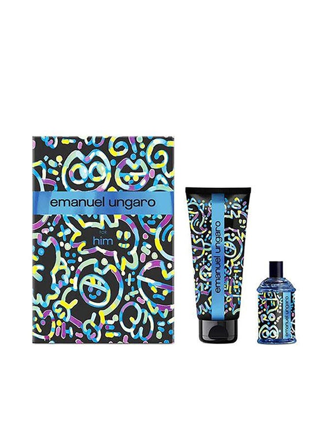 Emanuel Ungaro For Him Set Edt 30Ml + 200Ml Shampoo & Sg