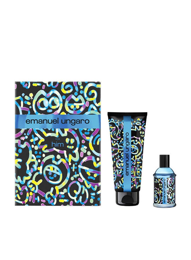 Emanuel Ungaro For Him Set Edt 30Ml + 200Ml Shampoo & Sg