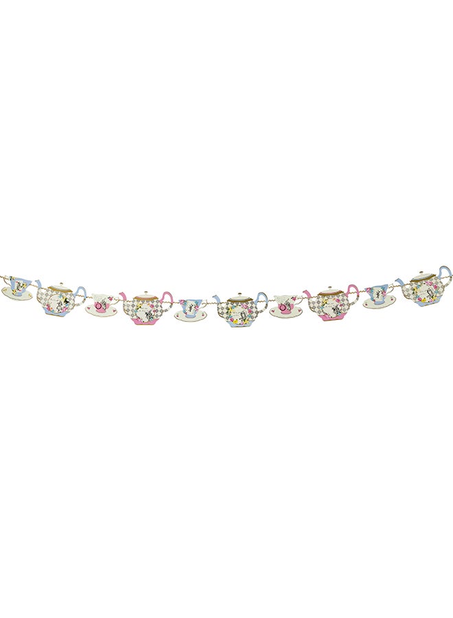 16-Piece Truly Alice Teapot Bunting Set 4meter