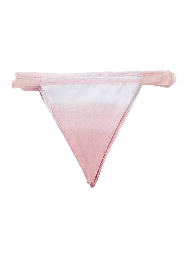 12-Piece We Heart Fabric Bunting Set 3meter