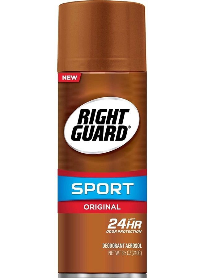 Sport Deodorant Spray Original - 8.5 oz, Pack of 4