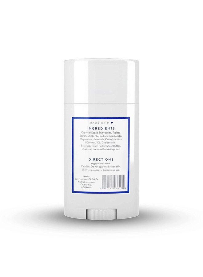 Deodorant | Natural Deodorant for Women and Men, Aluminum Free with Baking Soda, Probiotics, Coconut Oil and Shea Butter | Unscented