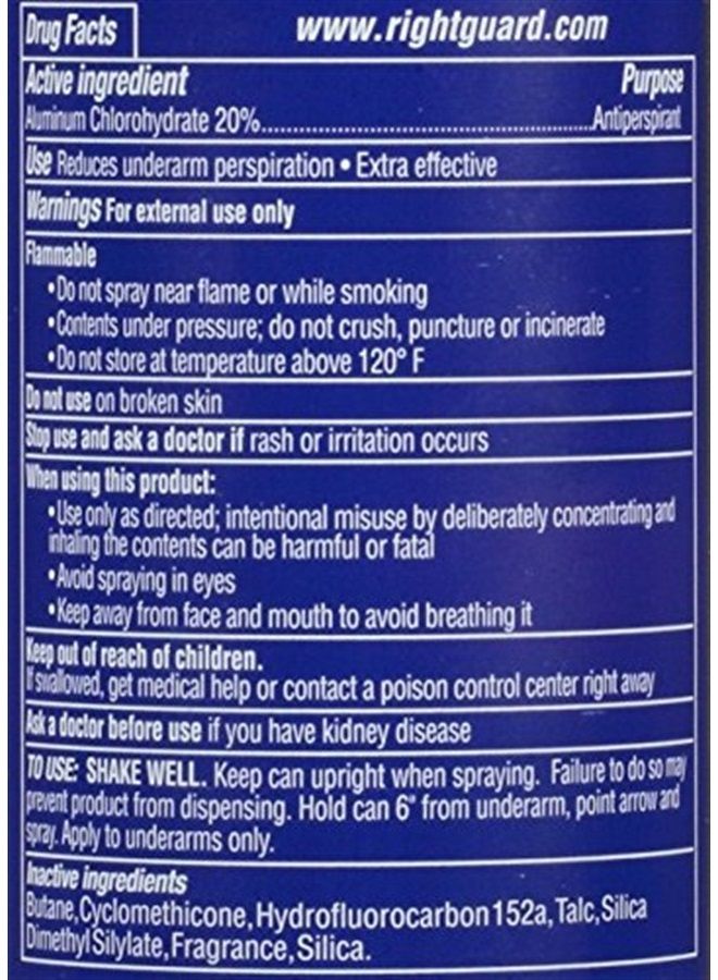 Sport Antiperspirant Deodorant Aerosol Spray, Unscented, 6 Ounce (Pack of 12)