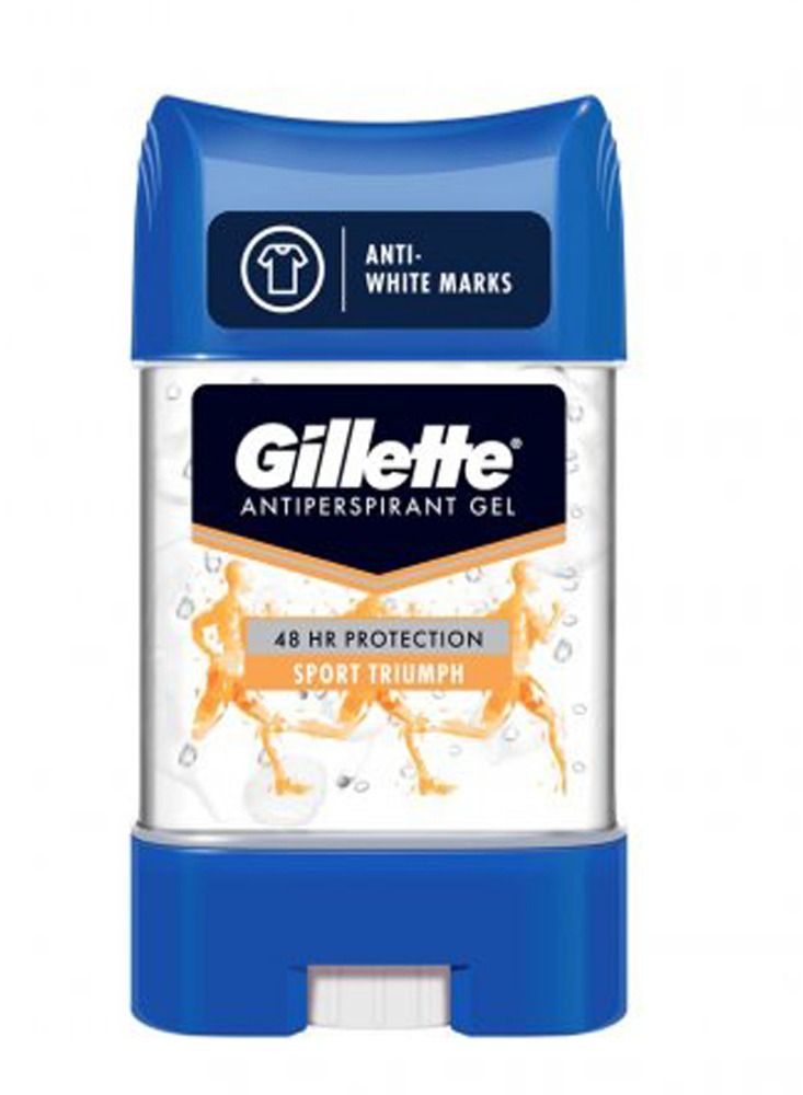 Sport Triumph Antiperspirant Gel 48h Protection 70ml (Pack of 3)