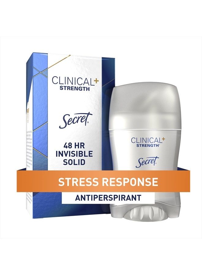 Clinical Strength Clear Gel Deodorant Stress Response, 1.6 Oz (Pack of 2)