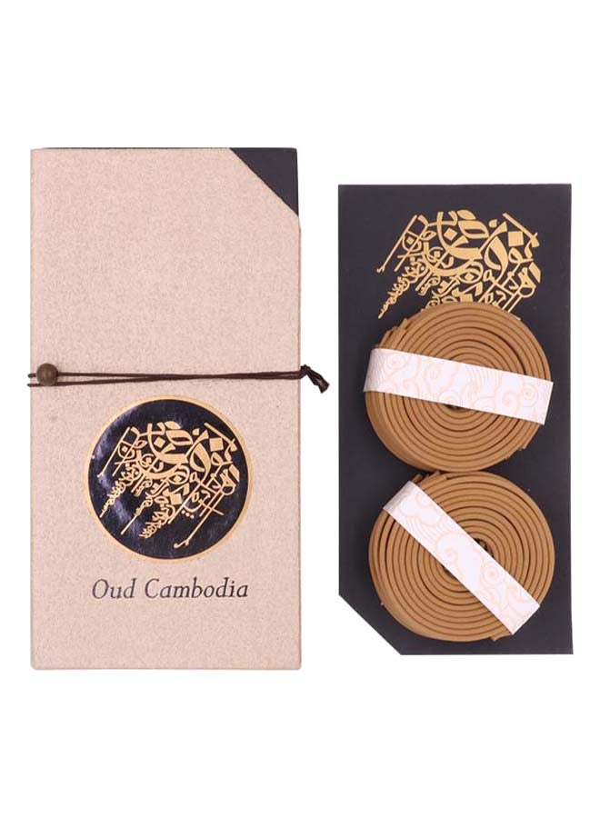40 Piece - Oud Incense Bakhoor Coils 173grams