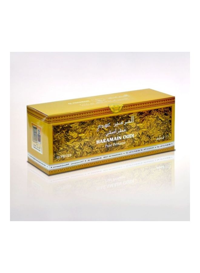 Pack Of 12 Oudi Perfumes 15ml