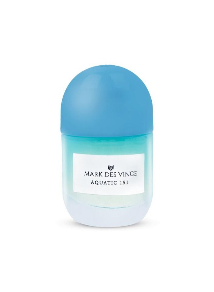 Mark Des Vince Aquatic 151 Long Lasting Concentrated Perfume For Men and Women 15ml