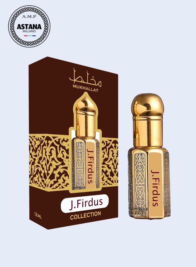 Perfume Oil J-FIRDUS 12 ml by ASTANA MILLANO