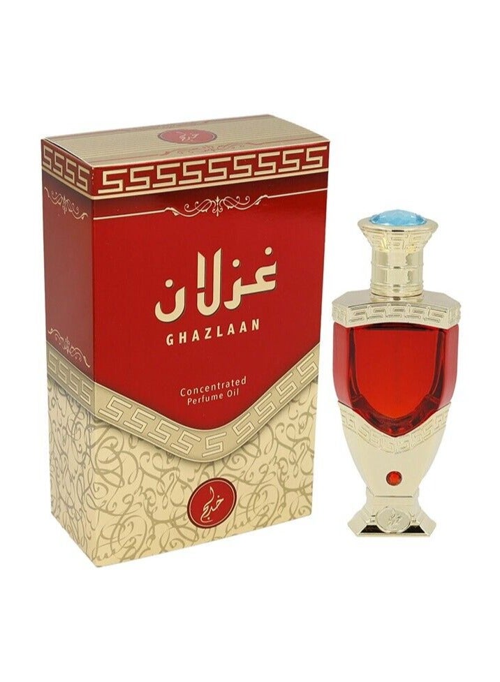 Khadlaj Ghazlaan Concentrated Perfume Oil (Attar) 20ml For Unisex