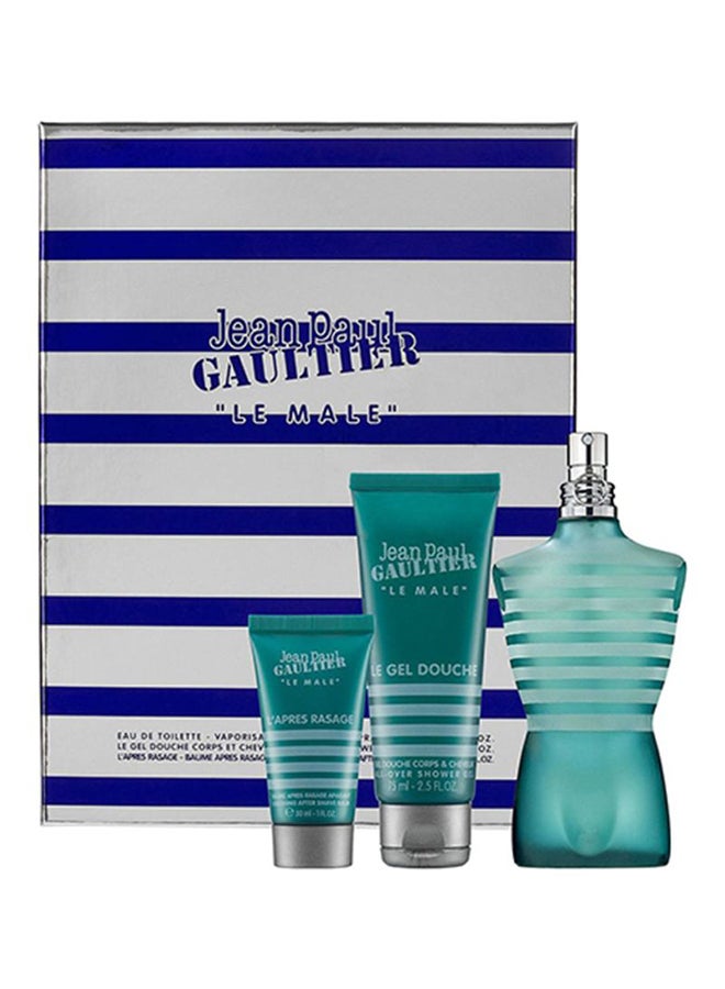 Le Male Set EDT Gift Set EDT 125ml and Shower Gel 75ml