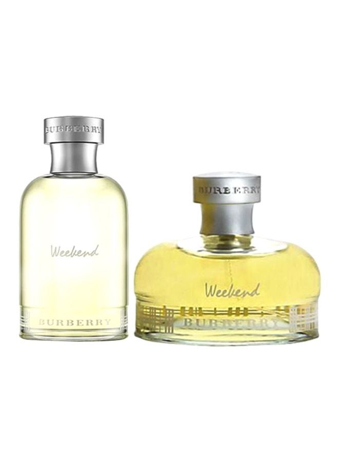 Weekend Gift Set EDT For Women 100 Ml, EDT For Men 100ml