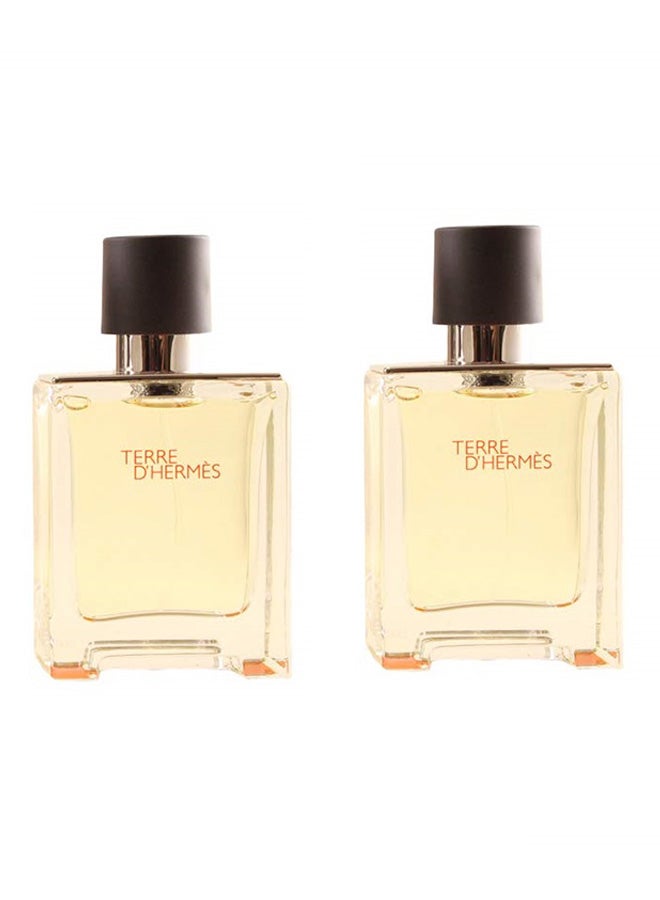 2-Piece Terre D'Hermes EDT Gift Set (2x EDT 50ml)ml