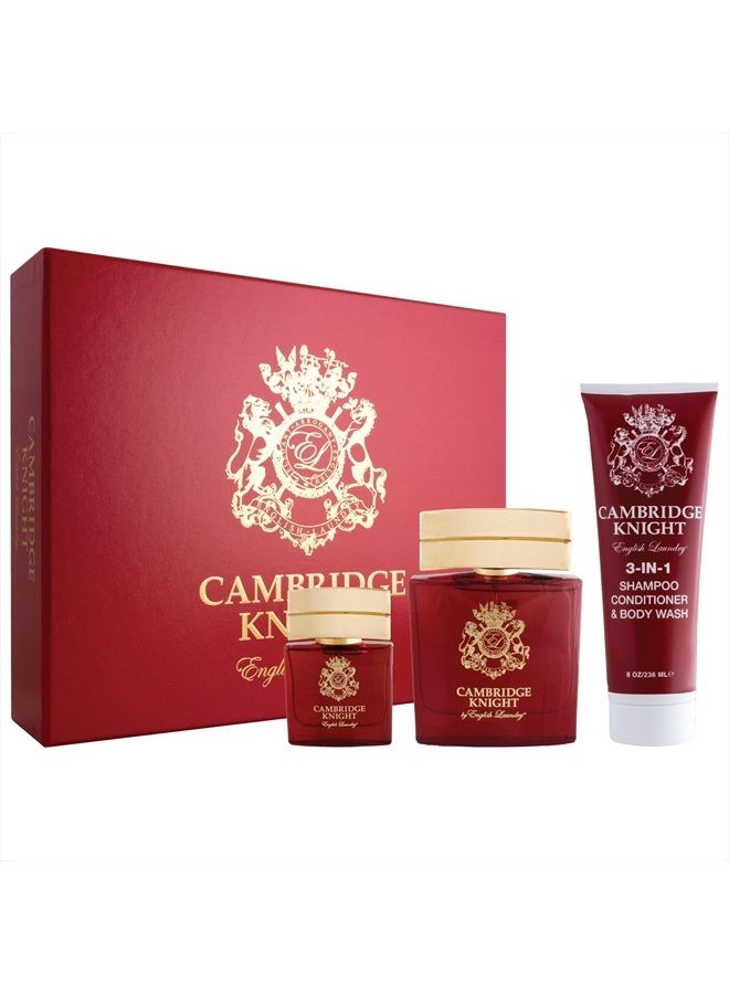 Cambridge Knight 3 Piece Gift Set
