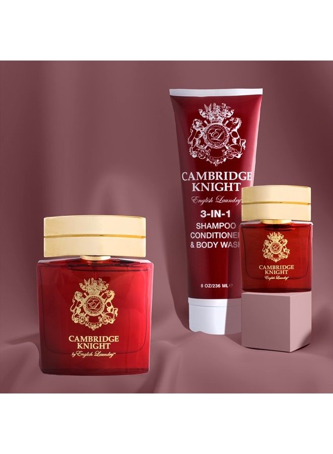 Cambridge Knight 3 Piece Gift Set