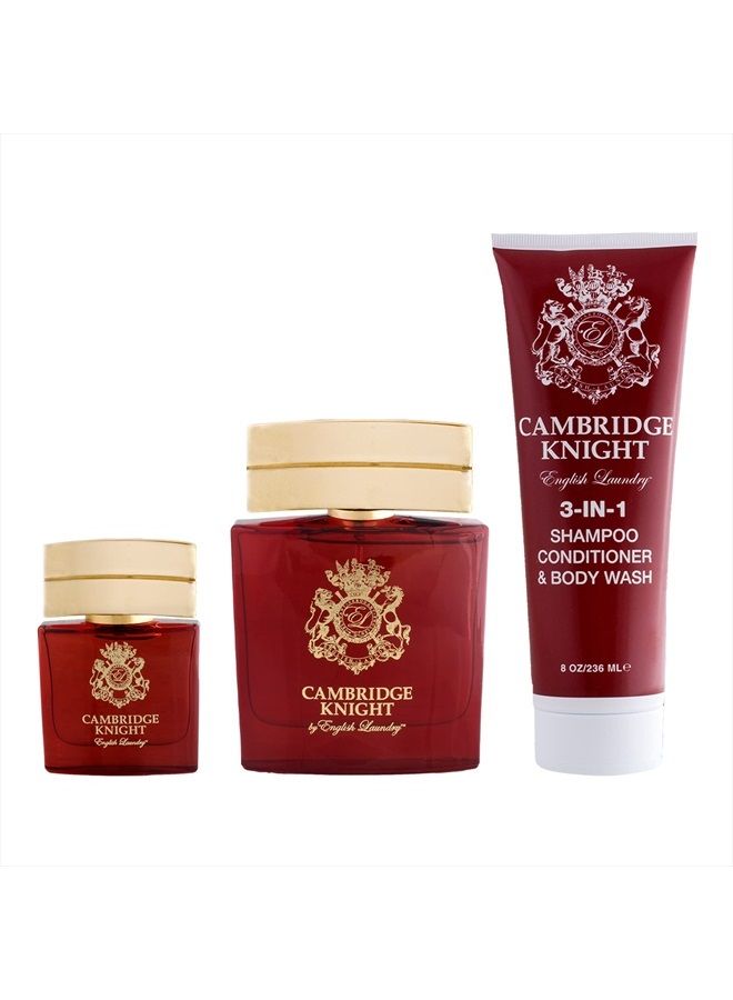 Cambridge Knight 3 Piece Gift Set