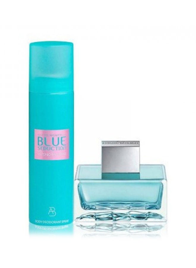 Antonio Banderas Blue Seduction Women Set Edt 80Ml+150Ml Deo