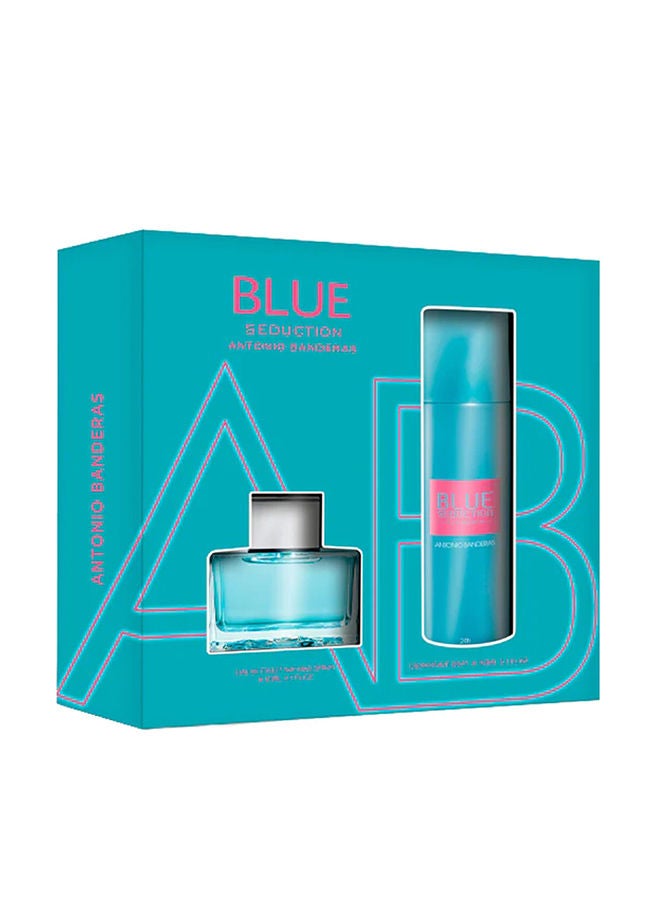 Antonio Banderas Blue Seduction Women Set Edt 80Ml+150Ml Deo