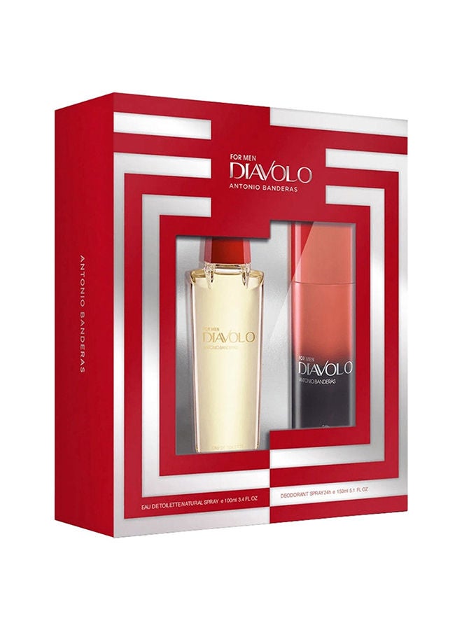 Antonio Banderas Diavolo Men Set Edt 100Ml +150Ml Deo