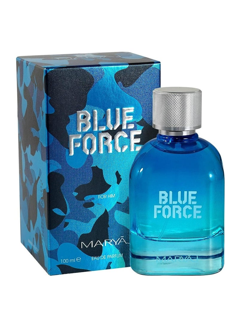 MARYAJ ATIQ and BLUE FORCE EDP Perfume Gift Set for Men