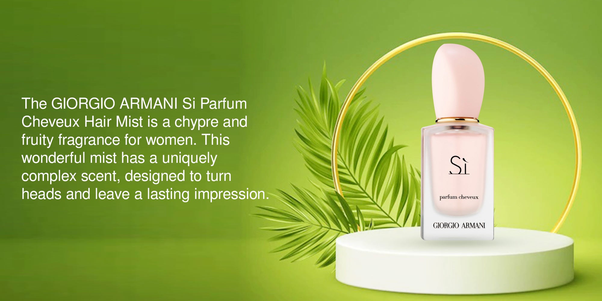 Armani Si Parfum Cheveux Hair Mist 30ml