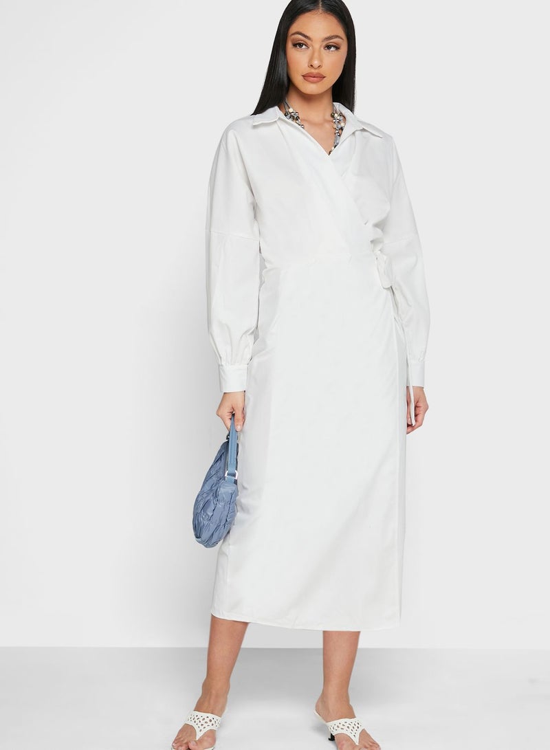 Wrap Style Dress